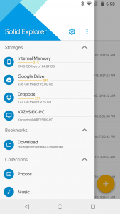 اسکرین شات برنامه Solid Explorer File Manager 2