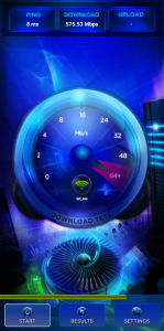 اسکرین شات برنامه V-SPEED Speed Test 2