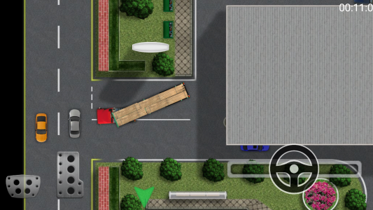 اسکرین شات بازی Truck Parking - park big truck 3