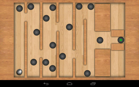 اسکرین شات 1 بازی Teeter Pro - labyrinth maze
