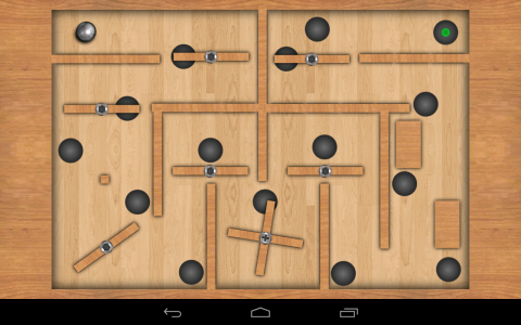 اسکرین شات 2 بازی Teeter Pro - labyrinth maze
