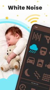 اسکرین شات 3 برنامه White Noise: Baby Sleep Sounds