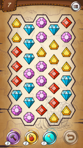 اسکرین شات بازی Jewels Treasure Hunter 3
