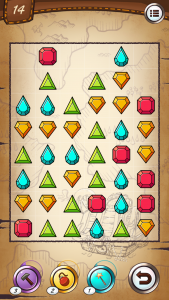 اسکرین شات بازی Jewels Treasure Hunter 2