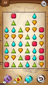 اسکرین شات 2 بازی Jewels Treasure Hunter