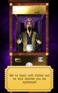 اسکرین شات برنامه Zoltar fortune telling 3D 2
