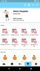اسکرین شات 6 برنامه Plank - 21 Day Challenge