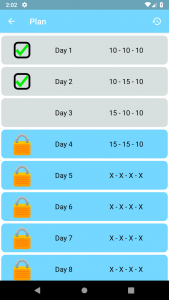 اسکرین شات 3 برنامه Plank - 21 Day Challenge