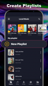 اسکرین شات برنامه Music Player - Play Music MP3 5