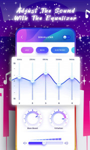 اسکرین شات برنامه Music Player Galaxy 8