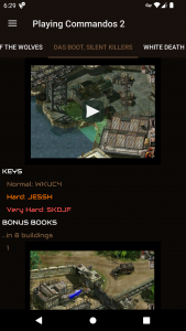 اسکرین شات 3 برنامه Guide to Playing Commandos 2