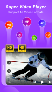 اسکرین شات برنامه PlayMax Lite -All Video Player 1