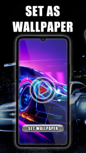 اسکرین شات 1 برنامه Car Live Wallpaper