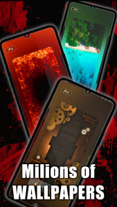 اسکرین شات 2 برنامه Horror Live Wallpaper