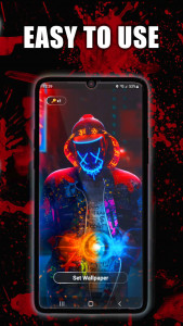 اسکرین شات 3 برنامه Horror Live Wallpaper