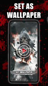 اسکرین شات 1 برنامه Horror Live Wallpaper