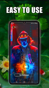 اسکرین شات 3 برنامه Koi Pond Live Wallpaper