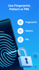 اسکرین شات برنامه Fingerprint Lock Screen 2