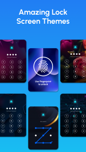 اسکرین شات برنامه Fingerprint Lock Screen 4