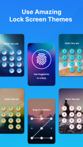 اسکرین شات برنامه Fingerprint Lock Screen 4