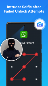 اسکرین شات برنامه Fingerprint Lock Screen 5