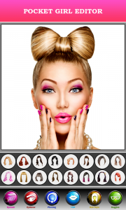 اسکرین شات برنامه 3D Face Makeup Photo Editor 5