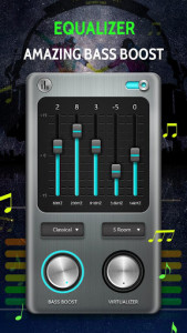 اسکرین شات برنامه Music Player - Bass Booster Equalizer 4