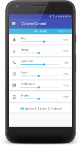 اسکرین شات برنامه Volume Control 1