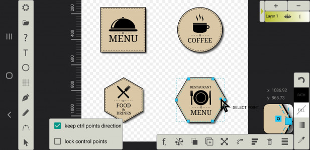 اسکرین شات برنامه Pen Tool SVG 6