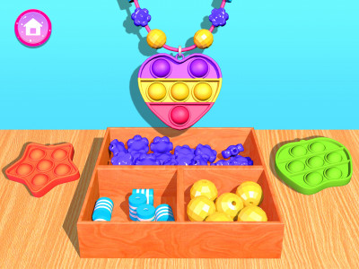 اسکرین شات بازی DIY Pop It Jewelry: Toys Games 6