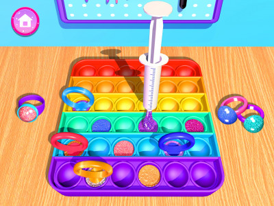 اسکرین شات بازی DIY Pop It Jewelry: Toys Games 4