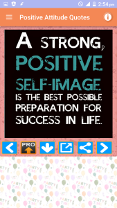 اسکرین شات 7 برنامه Positive Thinking Status Pics