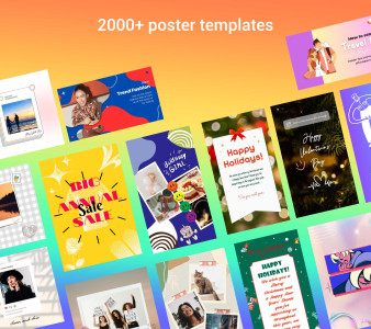 اسکرین شات 2 برنامه Poster Maker, Flyer Maker, Art