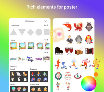 اسکرین شات 8 برنامه Poster Maker, Flyer Maker, Art