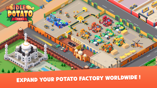 اسکرین شات 2 بازی Potato Inc - Tycoon, Idle