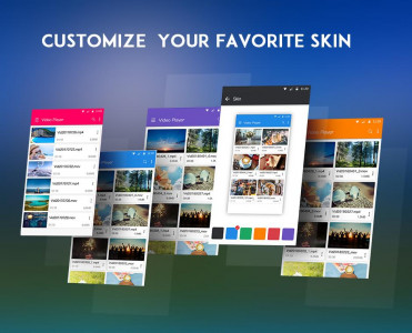 اسکرین شات برنامه HD Video Player - Media Player 2