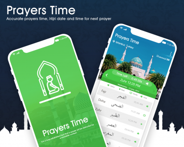 اسکرین شات برنامه Prayer Time 360- مواقيت الصلاة 1