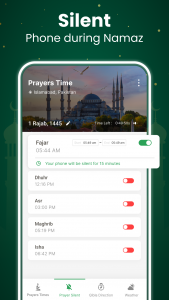 اسکرین شات 4 برنامه Prayer Time 360- مواقيت الصلاة