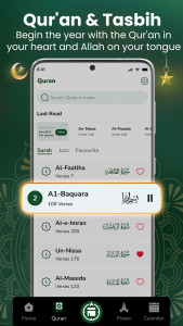 اسکرین شات 5 برنامه Muslim Prayer - Qibla Compass