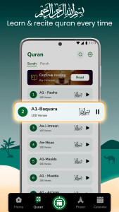 اسکرین شات 5 برنامه Muslim Prayer - Qibla Compass