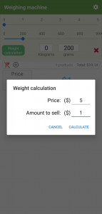 اسکرین شات برنامه Mobile weight scale machine 3