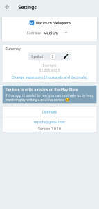اسکرین شات 4 برنامه Mobile weight scale machine