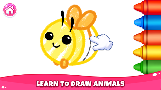 اسکرین شات 4 بازی Toddler Drawing Games For Kids