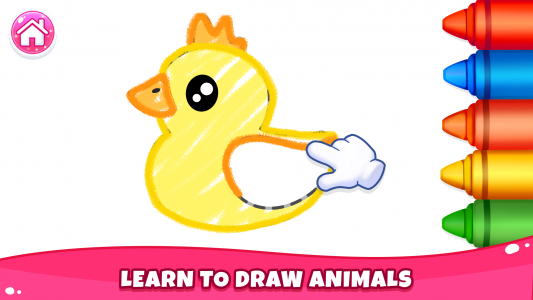 اسکرین شات 4 بازی Toddler Drawing Games For Kids