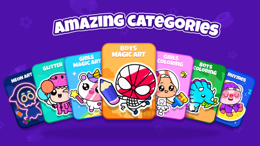 اسکرین شات 7 بازی Toddler Drawing Games For Kids