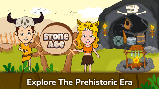 اسکرین شات 1 بازی Caveman Games World for Kids