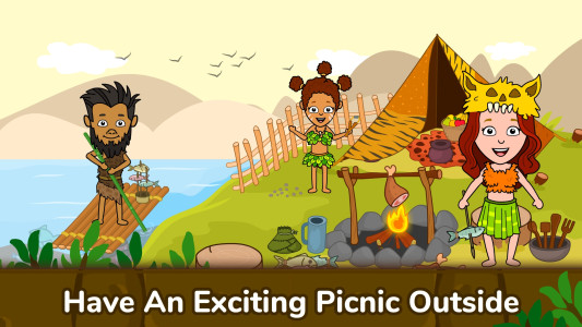 اسکرین شات 4 بازی Caveman Games World for Kids