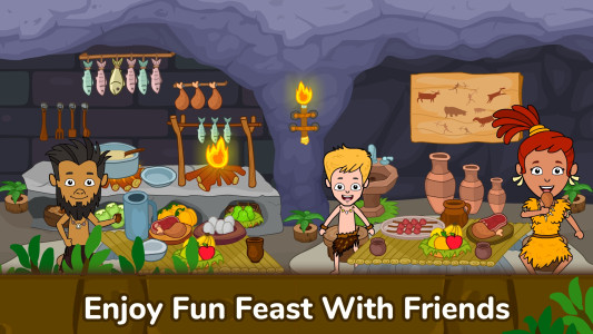 اسکرین شات 2 بازی Caveman Games World for Kids