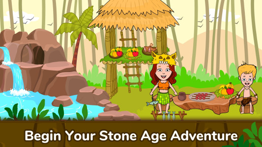 اسکرین شات 3 بازی Caveman Games World for Kids