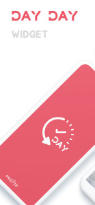 اسکرین شات 1 برنامه DAY DAY Widget : Countdown